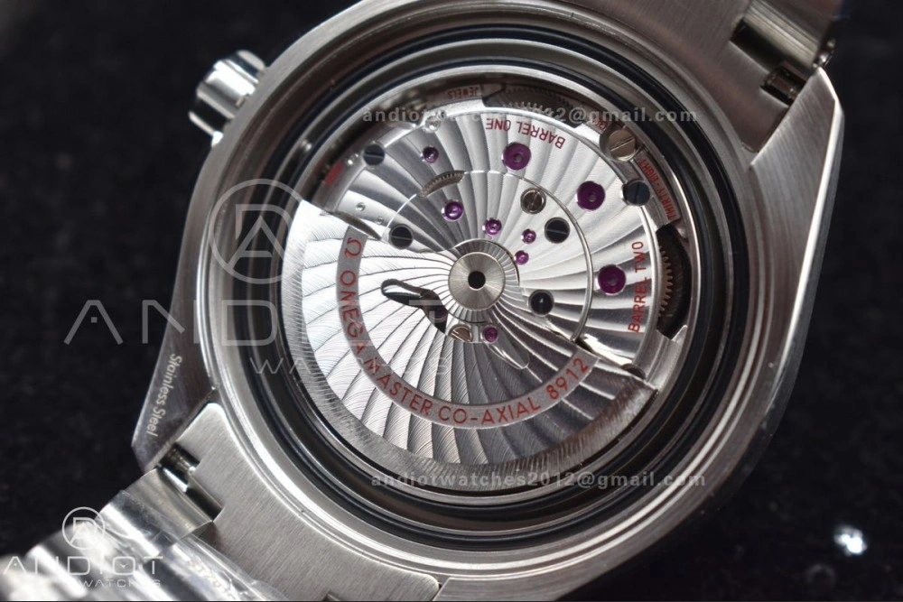 Seamaster 6000M Ultra Deep SS SBF 1:1 Best Edition Deep Blue Dial on SS Bracelet A8912 Super Clone