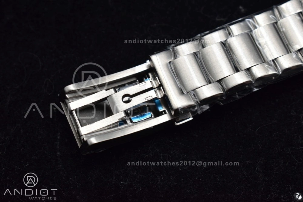 Seamaster 6000M Ultra Deep SS TF 1:1 Best Edition Blue Dial Black Ceramic Bezel on SS Bracelet A2824