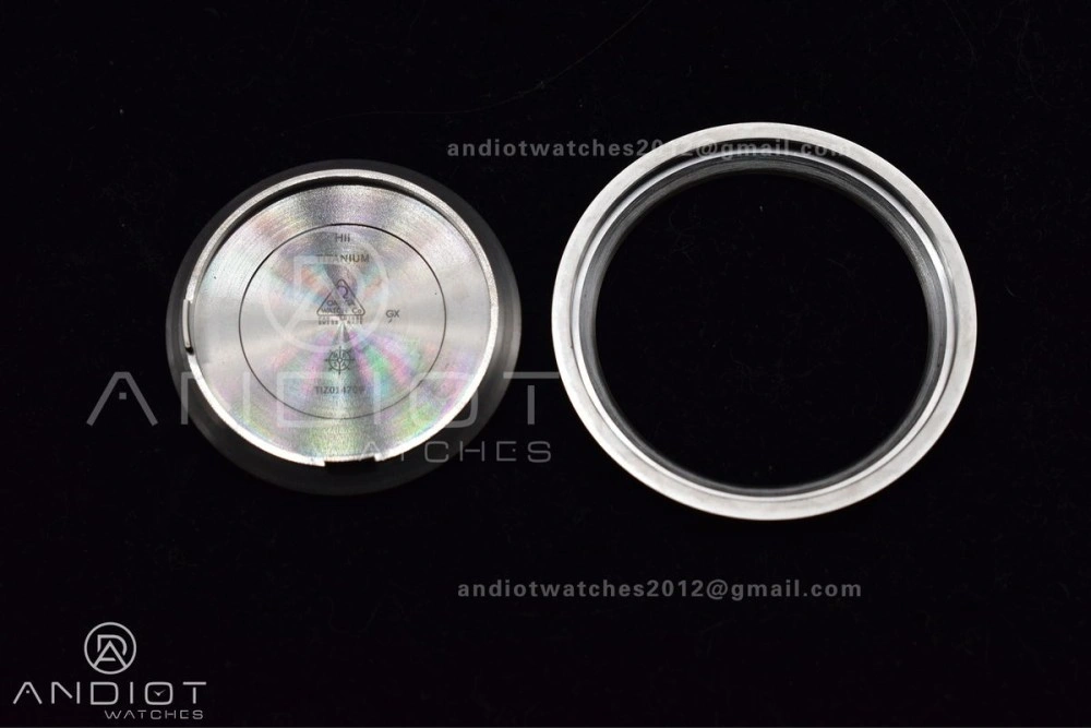 Seamaster 6000M Ultra Deep SS TF 1:1 Best Edition Gray Dial Orange Ceramic Bezel on Black Rubber Strap A2824