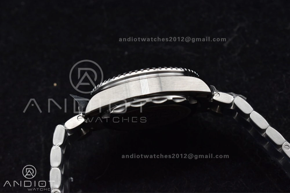 Seamaster 6000M Ultra Deep SS VSF 1:1 Best Edition Summer Blue Dial on SS Bracelet A8912 Super Clone