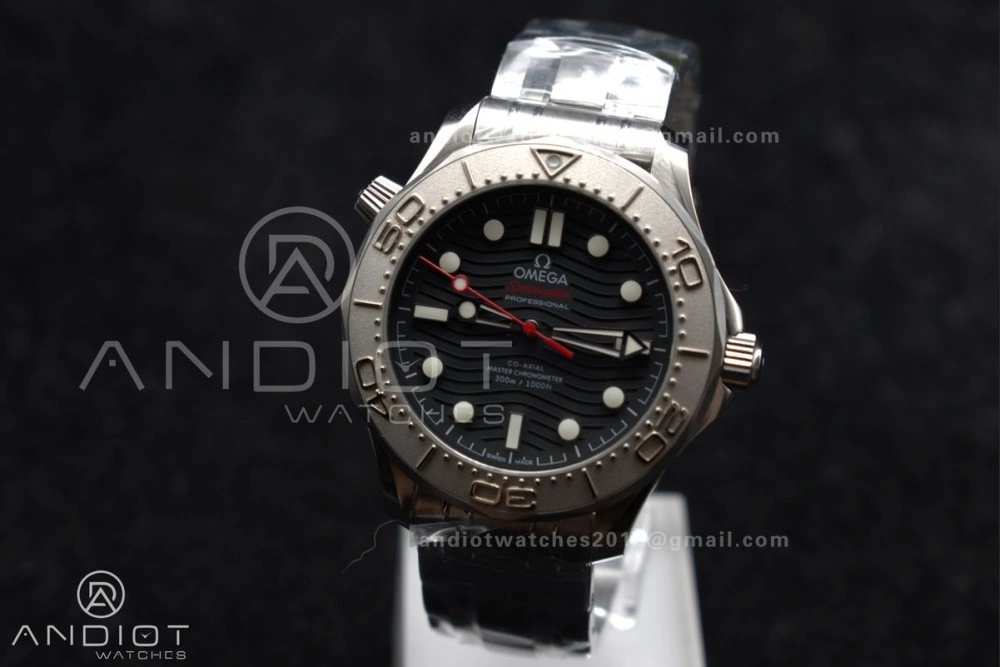 Seamaster Diver 300M Nekton VSF 1:1 Best Edition Black Dial on SS Bracelet A8806