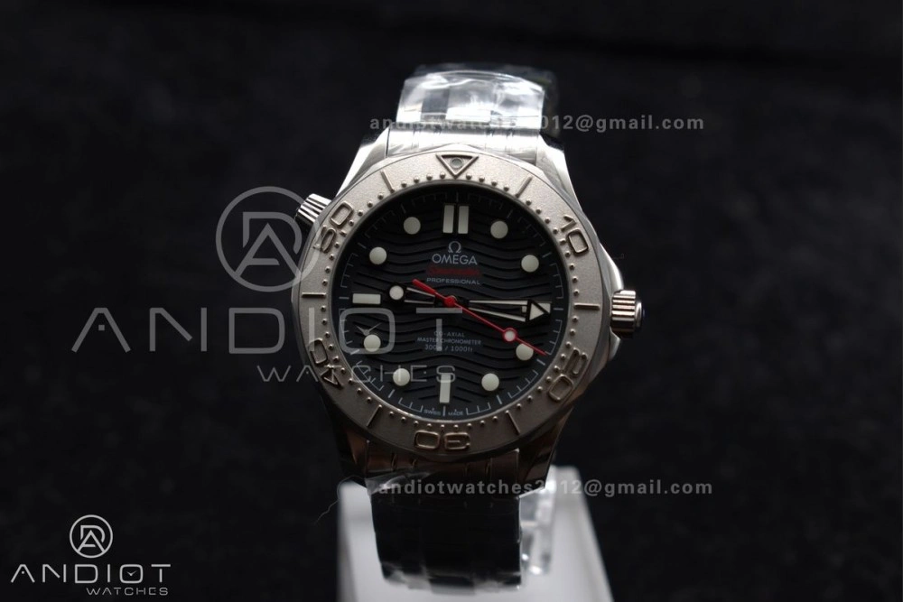 Seamaster Diver 300M Nekton VSF 1:1 Best Edition Black Dial on SS Bracelet A8806