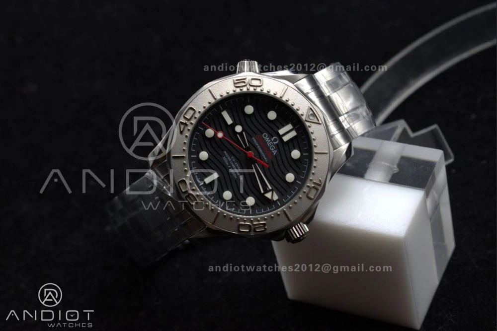 Seamaster Diver 300M Nekton VSF 1:1 Best Edition Black Dial on SS Bracelet A8806