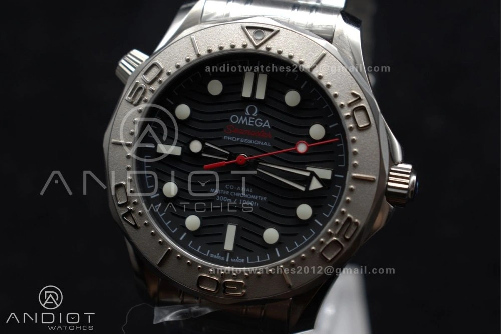 Seamaster Diver 300M Nekton VSF 1:1 Best Edition Black Dial on SS Bracelet A8806
