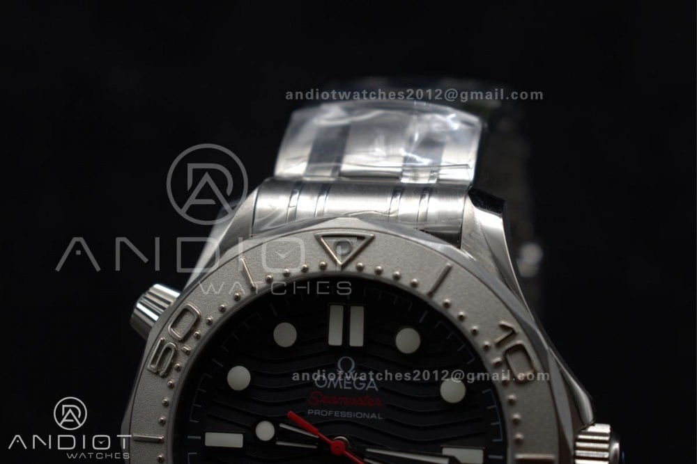 Seamaster Diver 300M Nekton VSF 1:1 Best Edition Black Dial on SS Bracelet A8806