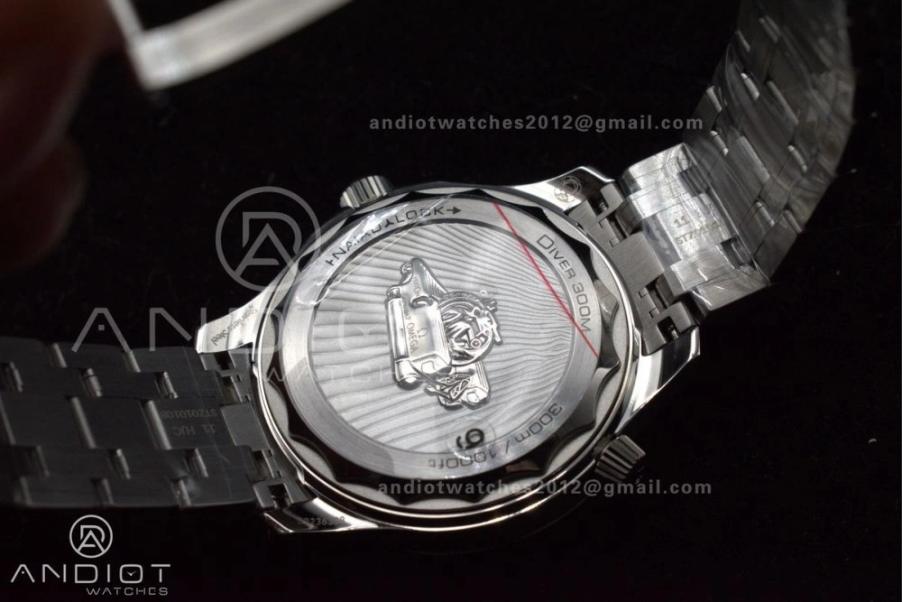 Seamaster Diver 300M Nekton VSF 1:1 Best Edition Black Dial on SS Bracelet A8806