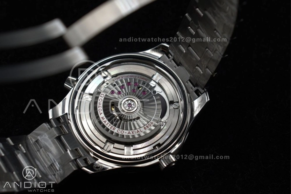 Seamaster Diver 300M Nekton VSF 1:1 Best Edition Black Dial on SS Bracelet A8806