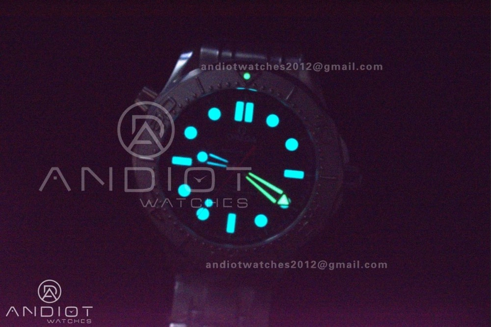 Seamaster Diver 300M Nekton VSF 1:1 Best Edition Black Dial on SS Bracelet A8806