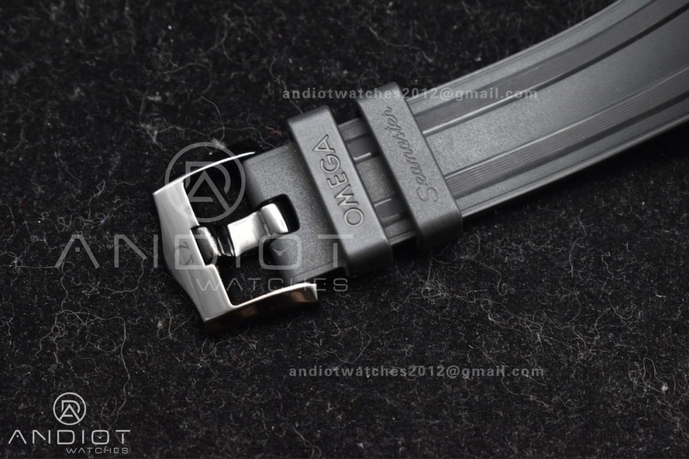 Seamaster Diver 300M PVD VSF Best Edition Black Dial on Black Rubber Strap A8806