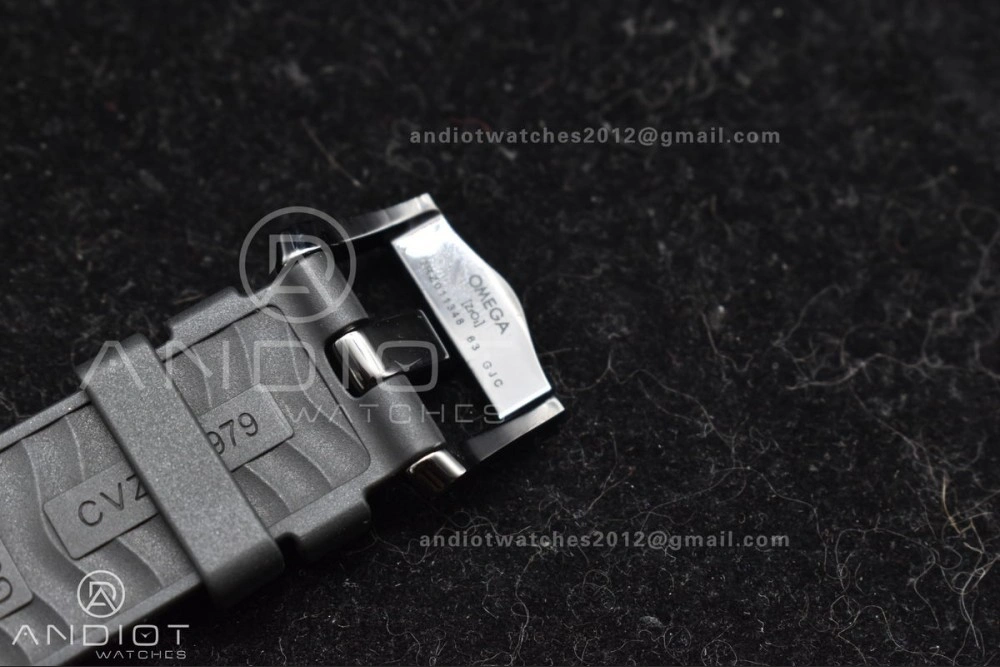 Seamaster Diver 300M PVD VSF Best Edition Black Dial on Black Rubber Strap A8806