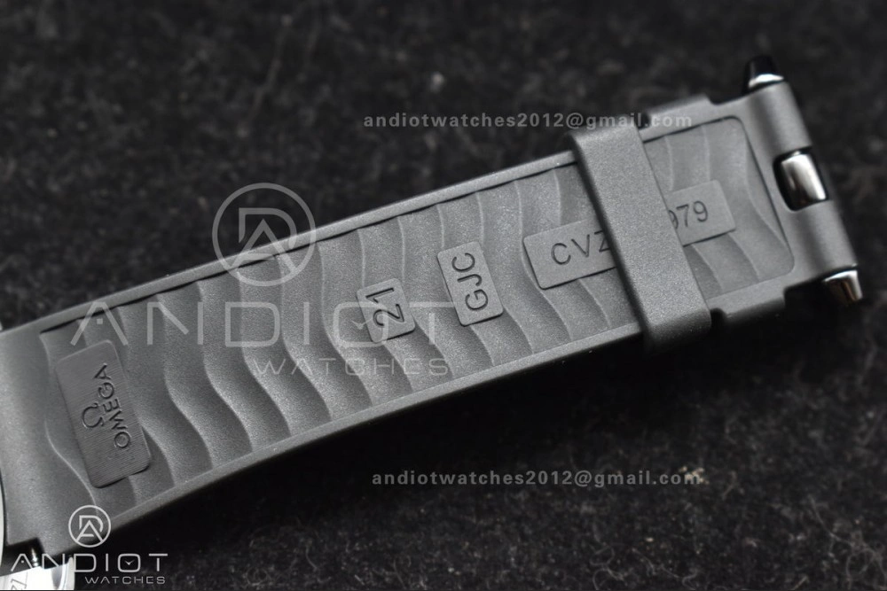 Seamaster Diver 300M PVD VSF Best Edition Black Dial on Black Rubber Strap A8806