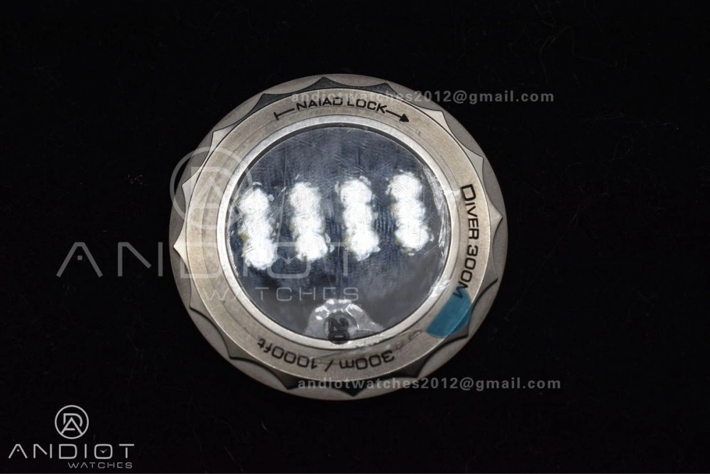 Seamaster Diver 300M PVD VSF Best Edition Black Dial on Black Rubber Strap A8806