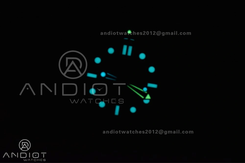 Seamaster Diver 300M PVD VSF Best Edition Black Dial on Black Rubber Strap A8806