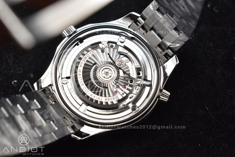 Seamaster Diver 300M SS Blue Ceramic Bezel VSF 1:1 Best Edition White Dial on SS Bracelet A2824