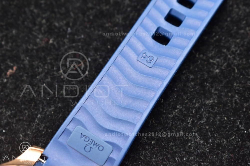 Seamaster Diver 300M SS RG VSF 1:1 Best Edition Blue Ceramic Blue Dial On SS Bracelet A8800