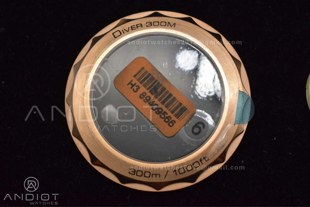 Seamaster Diver 300M SS RG VSF 1:1 Best Edition Blue Ceramic Blue Dial On SS Bracelet A8800