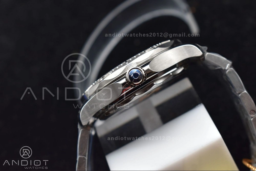 Seamaster Diver 300M VSF 1:1 Best Edition Black Ceramic Black Dial On SS Bracelet A8800