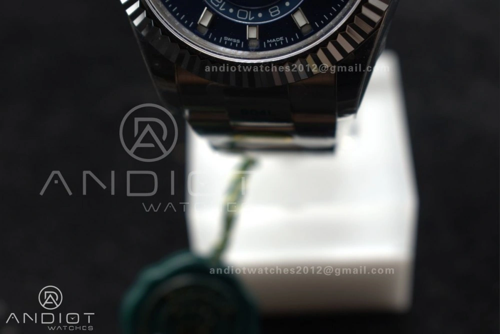 Sky-Dweller 326934 904L SS ZF 1:1 Best Edition Blue Dial on SS Bracelet A2824