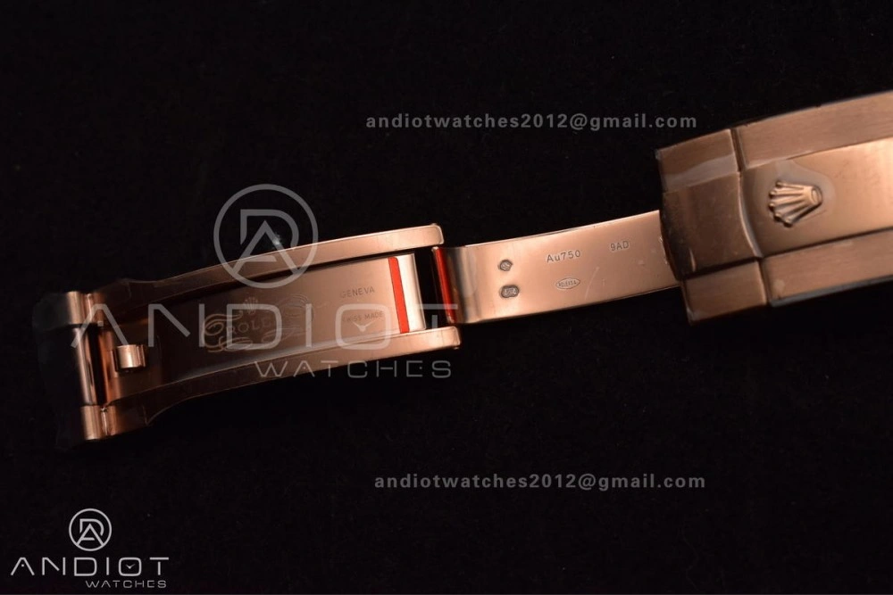 Sky-Dweller 336235 RG ZF 1:1 Best Edition Brown Dial on Oyster-flex Strap A23J (Gain Weight)