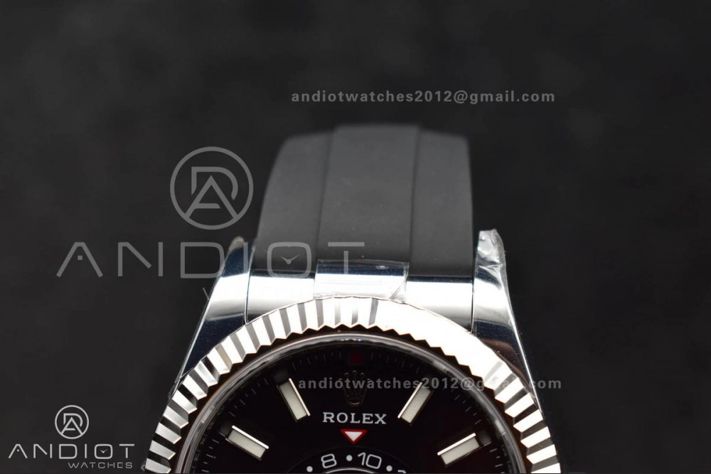 Sky-Dweller 336239 SS ZF 1:1 Best Edition Black Dial on Oysterflex Strap A23J (Gain Weight)