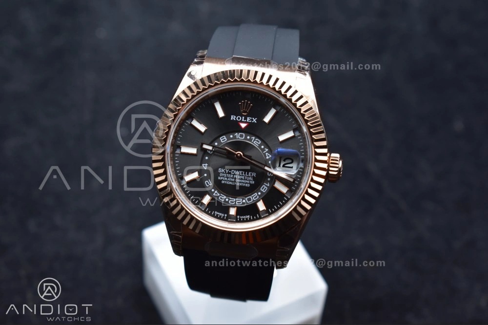 Skydweller RG Noob Best Edition Gray Dial on Oysterflex Strap A23J