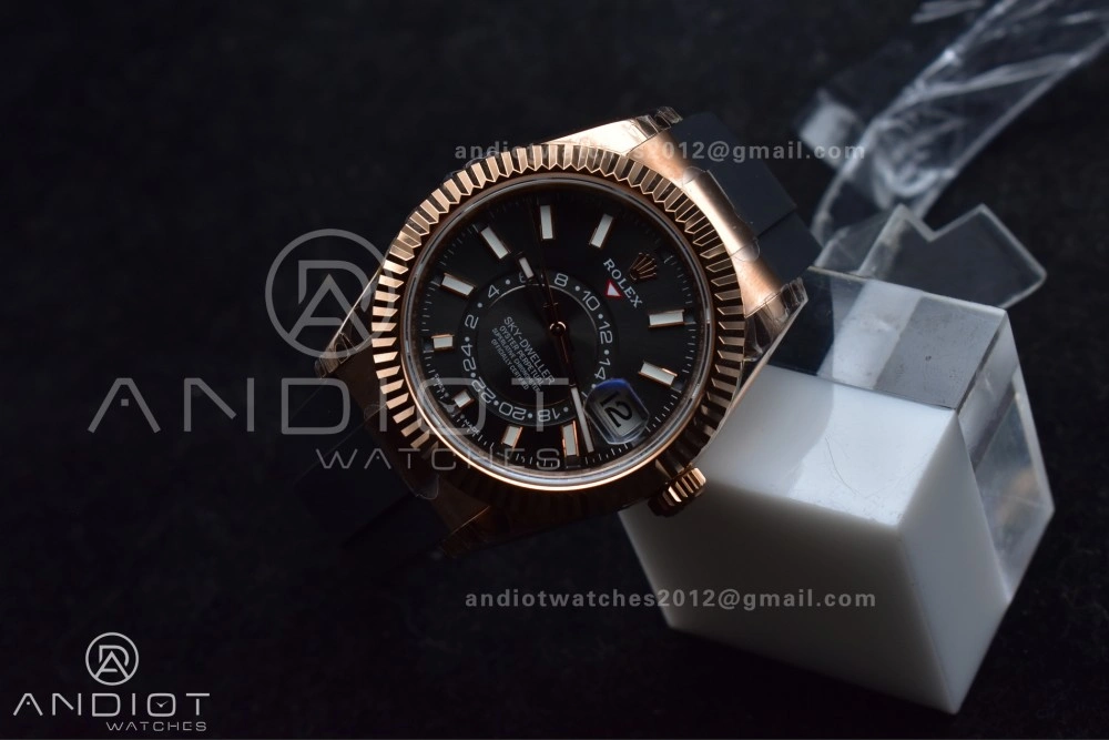 Skydweller RG Noob Best Edition Gray Dial on Oysterflex Strap A23J