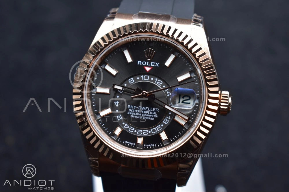 Skydweller RG Noob Best Edition Gray Dial on Oysterflex Strap A23J