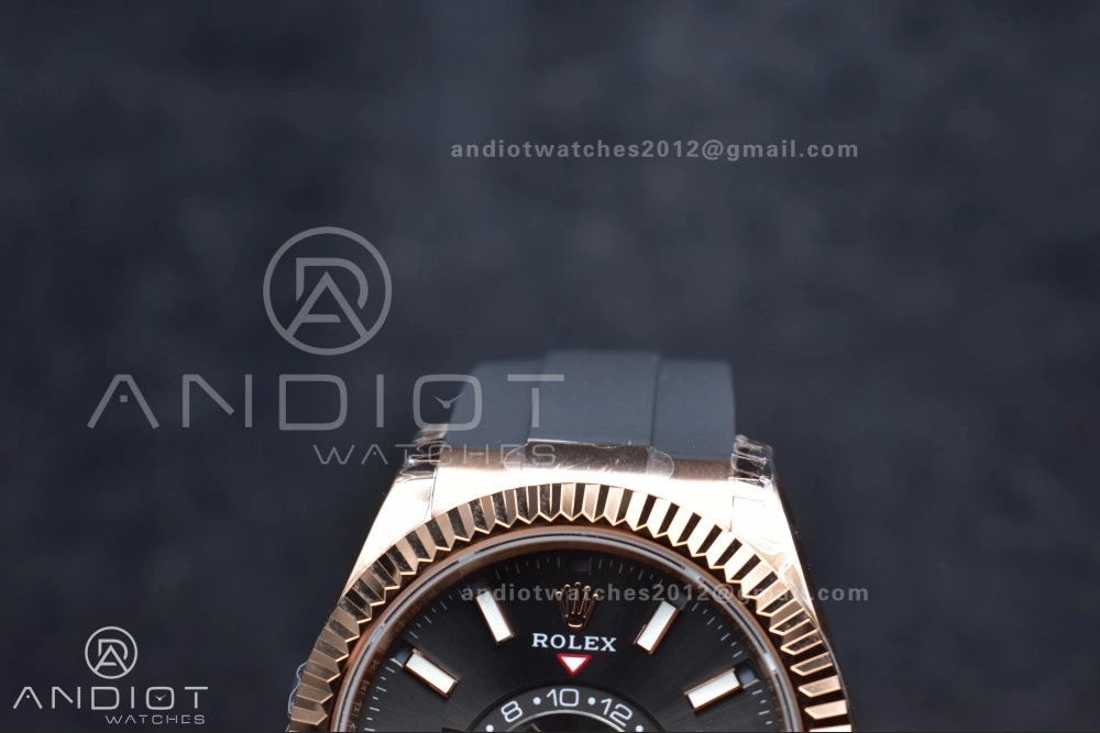 Skydweller RG Noob Best Edition Gray Dial on Oysterflex Strap A23J