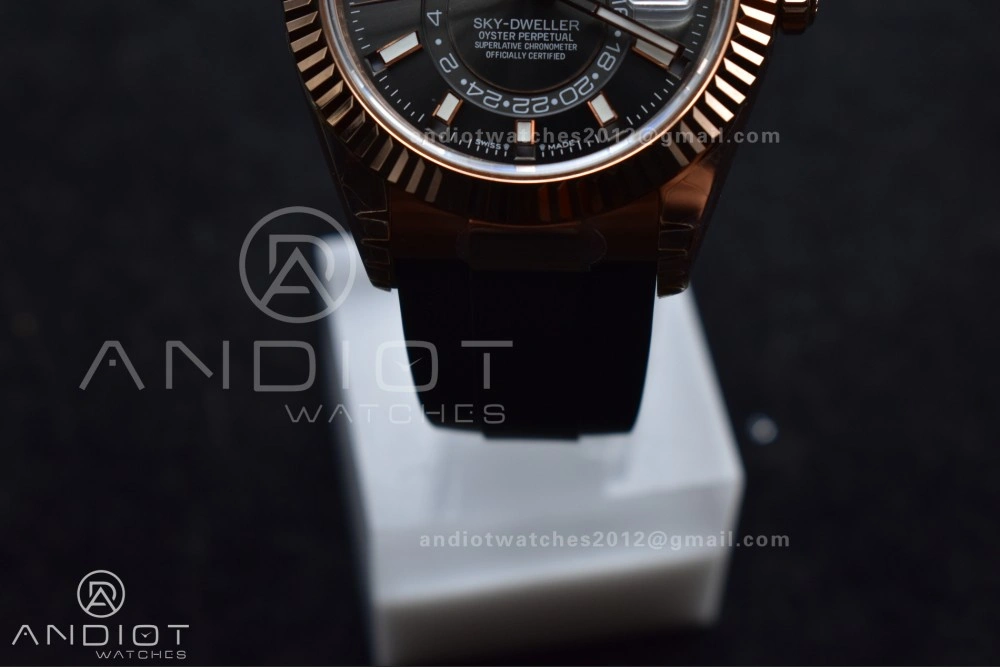 Skydweller RG Noob Best Edition Gray Dial on Oysterflex Strap A23J