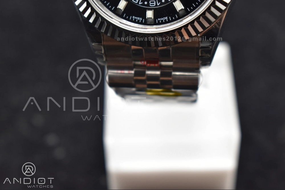 Skydweller SS Noob Best Edition Black Dial on SS Jubilee Bracelet A23J