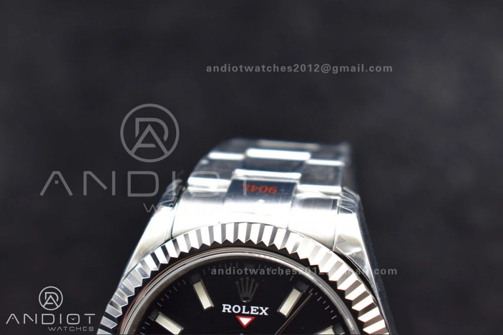Skydweller SS Noob Best Edition Black Dial on SS Oyster Bracelet A23J