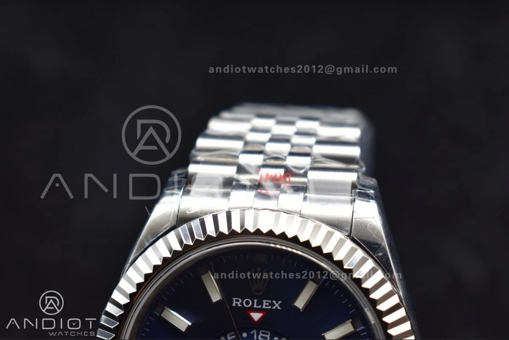 Skydweller SS Noob Best Edition Blue Dial on SS Jubilee Bracelet A23J