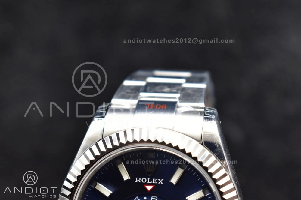 Skydweller SS Noob Best Edition Blue Dial on SS Oyster Bracelet A23J