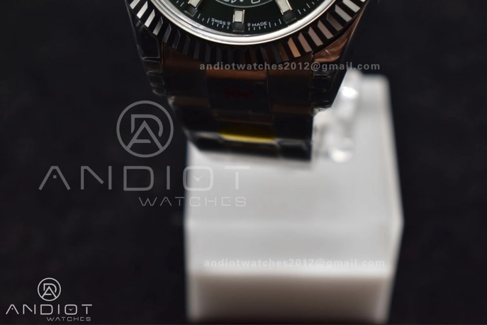 Skydweller SS Noob Best Edition Green Dial on SS Oyster Bracelet A23J