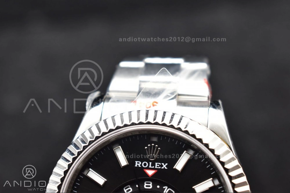 Skydweller SS TWF Best Edition Black Dial on SS Bracelet A23J