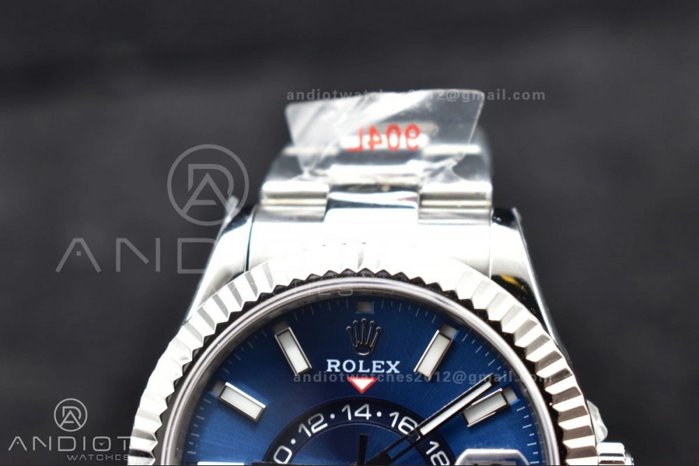 Skydweller SS TWF Best Edition Blue Dial on SS Bracelet A23J