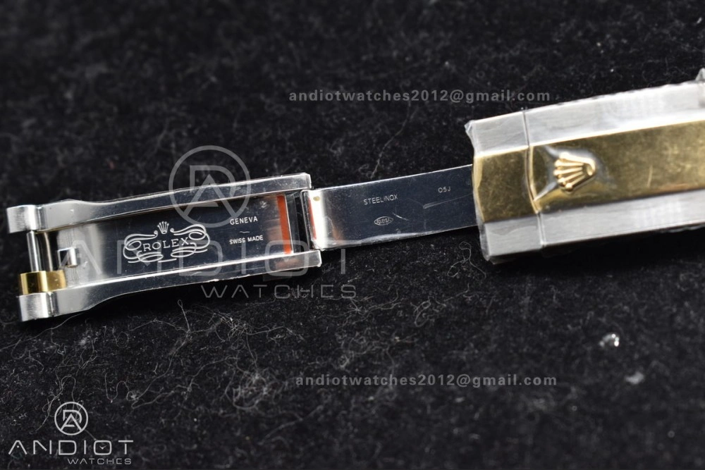 Skydweller SS YG Noob Best Edition White Dial On SS YG Bracelet A23J