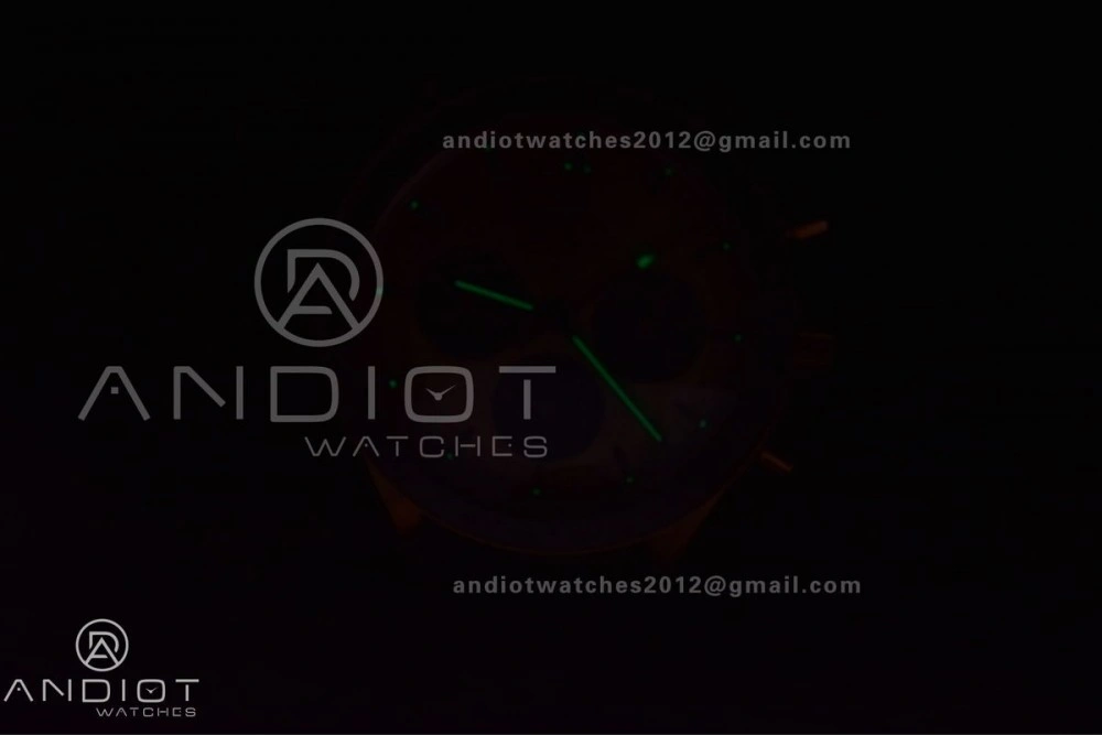 Speedmaster Moonwatch in Moonshine Gold YG RMF Best Edition YG Dial on Black Rubber Strap Manual Chrono