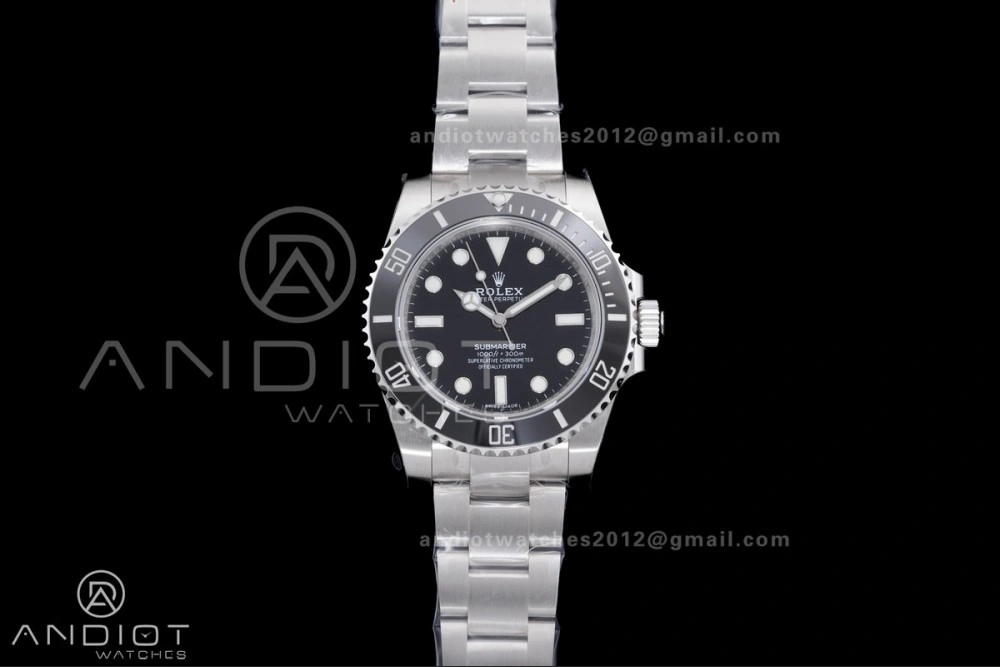 Submariner 114060 No Date Black Ceramic 904L Steel VSF 1:1 Best Edition VS3130