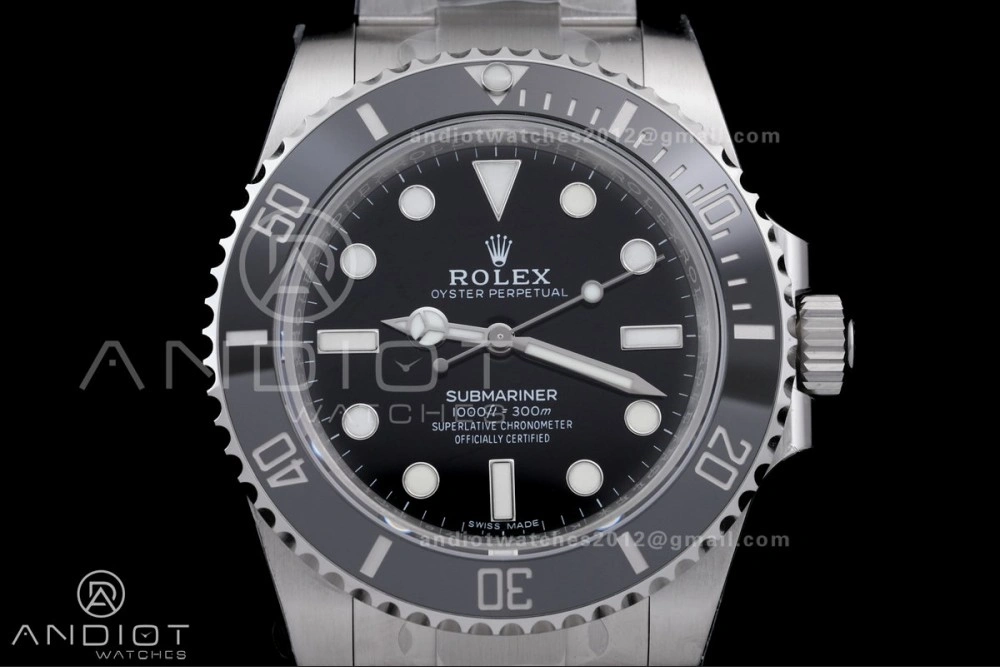 Submariner 114060 No Date Black Ceramic 904L Steel VSF 1:1 Best Edition VS3130