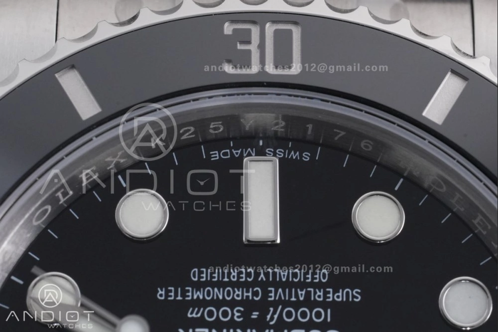 Submariner 114060 No Date Black Ceramic 904L Steel VSF 1:1 Best Edition VS3130