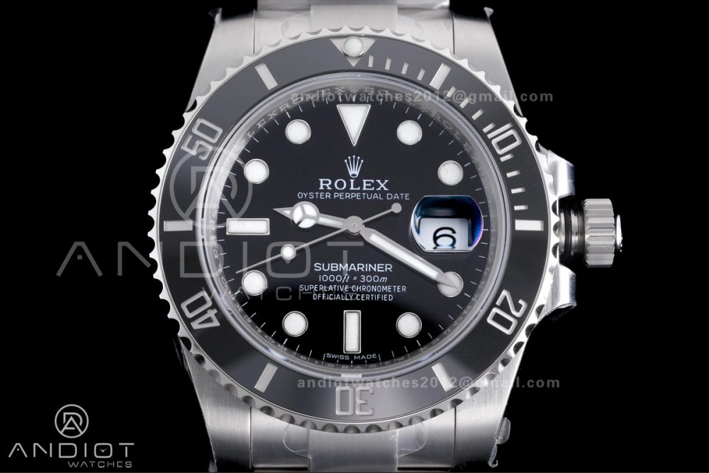 Submariner 116610 LN Black Ceramic 904L Steel VSF 1:1 Best Edition VS3135