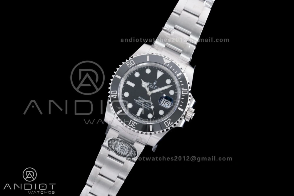 Submariner 116610 LN Black Ceramic Clean 904L 1:1 Best Edition on SS Bracelet SA3135