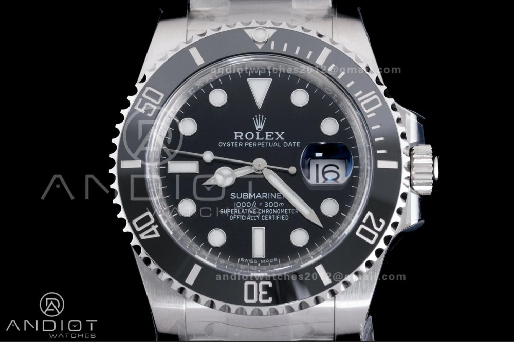 Submariner 116610 LN Black Ceramic Clean 904L 1:1 Best Edition on SS Bracelet SA3135