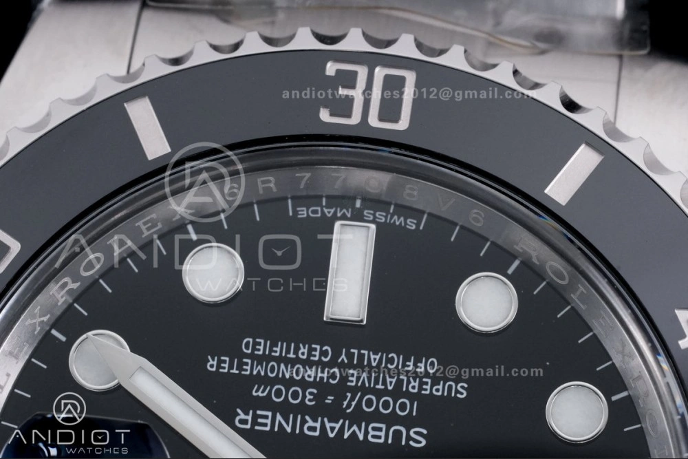 Submariner 116610 LN Black Ceramic Clean 904L 1:1 Best Edition on SS Bracelet SA3135