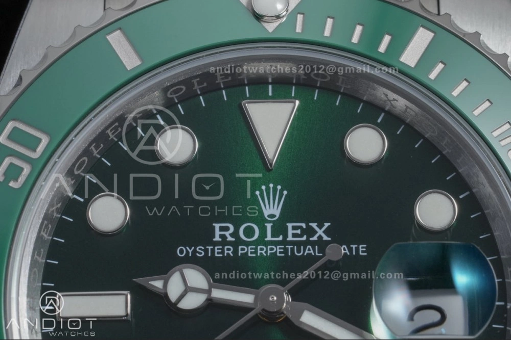 Submariner 116610 LV Green Ceramic 904L Steel VSF 1:1 Hulk Best Edition VS3135