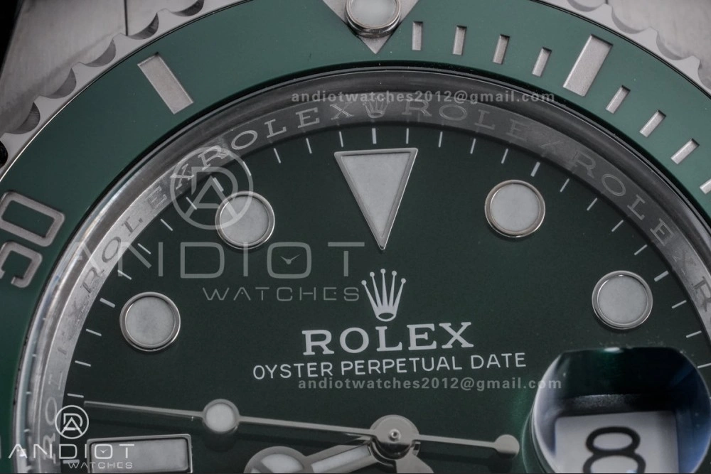 Submariner 116610 LV Green Ceramic Clean 904L 1:1 Hulk Best Edition On SS Bracelet SA3135