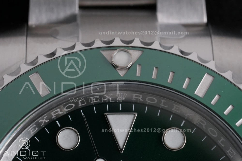 Submariner 116610 LV Green Ceramic Clean 904L 1:1 Hulk Best Edition On SS Bracelet SA3135