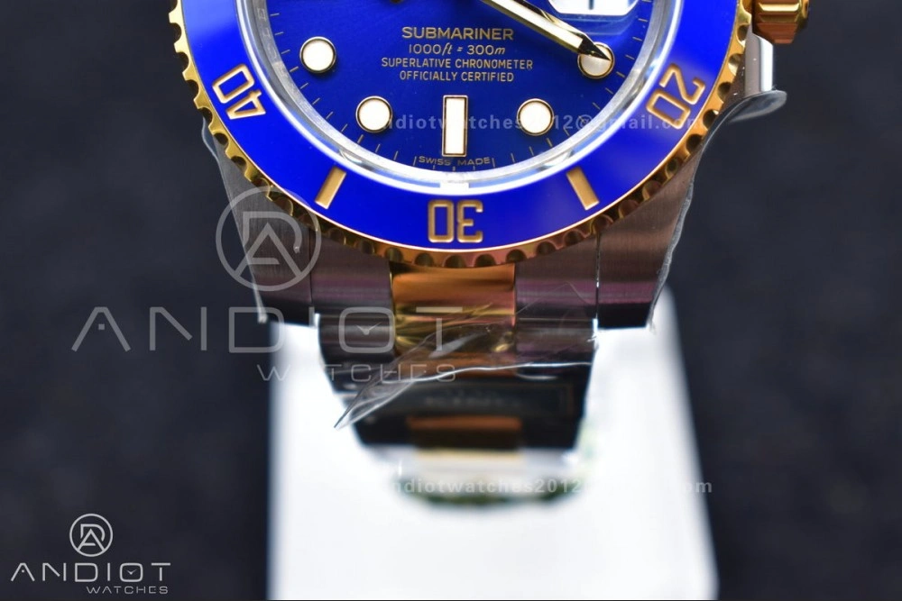 Submariner 116613 LB Blue Ceramic SS YG 904L Steel King 1:1 Best Edition 3135