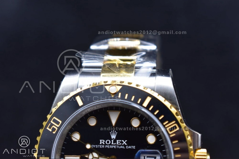 Submariner 116613 LN SS YG Black Ceramic 904L Steel King1:1 Best Edition 3135